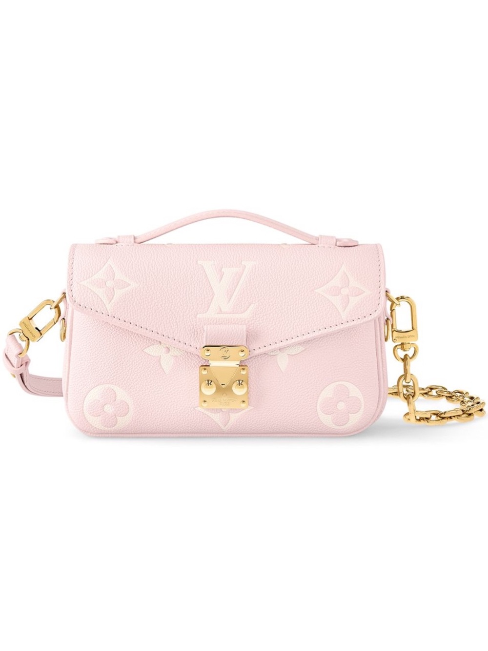 NEW Louis Vuitton Pink Pochette Métis East West *Limited Edition*